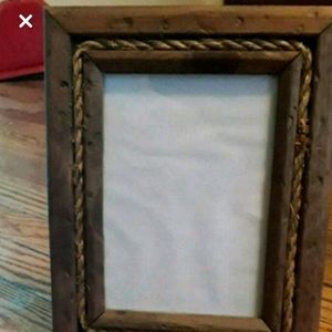Wooded photo frame